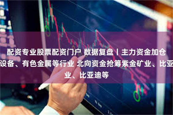 配资专业股票配资门户 数据复盘丨主力资金加仓电力设备、有色金属等行业 北向资金抢筹紫金矿业、比亚迪等