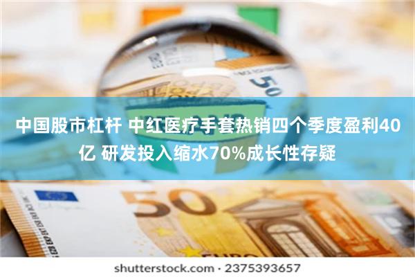 中国股市杠杆 中红医疗手套热销四个季度盈利40亿 研发投入缩水70%成长性存疑