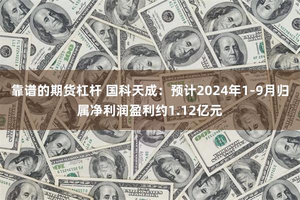 靠谱的期货杠杆 国科天成：预计2024年1-9月归属净利润盈利约1.12亿元