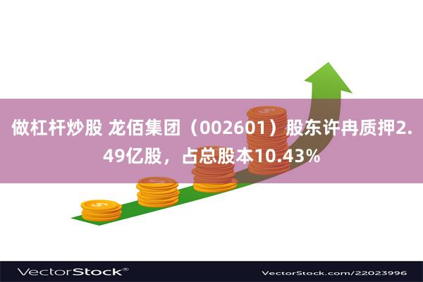 做杠杆炒股 龙佰集团（002601）股东许冉质押2.49亿股，占总股本10.43%