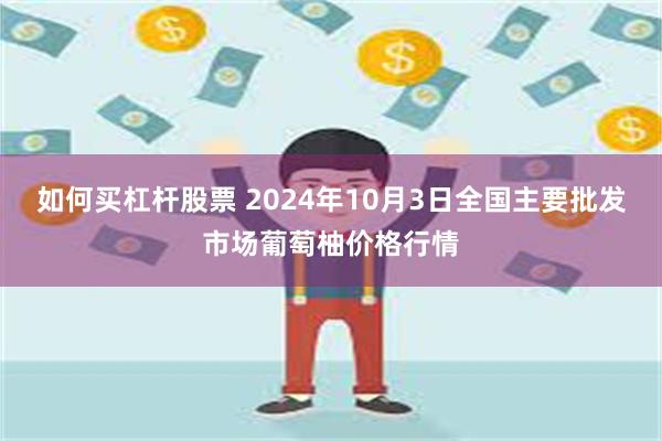 如何买杠杆股票 2024年10月3日全国主要批发市场葡萄柚价格行情