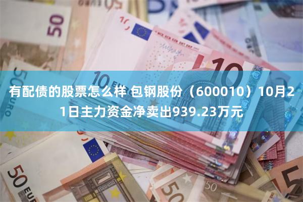 有配债的股票怎么样 包钢股份（600010）10月21日主力资金净卖出939.23万元