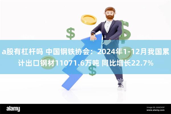 a股有杠杆吗 中国钢铁协会：2024年1-12月我国累计出口钢材11071.6万吨 同比增长22.7%